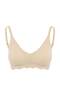 Ten Dikişsiz Lazer Kesim Görünmez/Hayalet Micro Kaplı Bralette Örme Sütyen THMSS26SU00018 - 4
