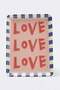 2'li Love Porselen Sunum Tabağı 13cmx18cm TPHSS26TBK00051 - 5