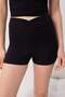 Black Gathered Detailed Halter Neck Viscose Knitted Pajama Set Thmss26Pt00250 - 3
