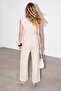 Stone Waist Drawstring Blouse Elastic Waist Comfortable Fit Pants Two-Piece Set Tdrss26Au00074 - 3