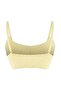 Sarı-Pembe 2'li %100 Pamuklu Pointel Kapsız Bralette Örme Sütyen THMAW27SU00001 - 9