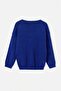 Wardrobe Essentials Saks V Yaka Geniş Kalıp Triko Kazak TWOAW27KZ00053 - 9