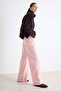 Pembe %100 Pamuk Yüksek Bel Wide Leg Jeans TWOAW27JE00059 - 3