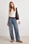 Mavi %100 Pamuk Dikiş Detaylı Normal Bel Barrel Jeans TWOAW27JE00013 - 4