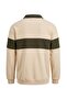 Bej Regular Fit. Renk Bloklı Polo Yaka Sweatshirt TMNAW27SW00006 - 7