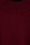 Bordo Geniş Kalıp İspanyol Kol Triko Kazak TWOAW23KZ01838 - 6