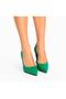 Luna Model Pointed Toe Daily Wear Heeled Shoes - 2