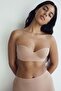 Seamless padded balconette bra - 2