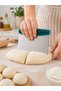 Stainless Steel Dough Cutter & Scraper Tool – Pastry/Cake Shaping Spatula - 7