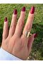 Women's Gold Color Love Arrow Ring