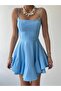 Strappy Ruffle Detailed Mini Dress - 3