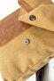 Gk62 Canvas (Cotton) Postman Bag Multi-Section University Daily Bag MacBook Tablet Bag Beige - 6