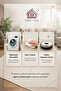 Digital Non-Slip Washable Dog Single Modern Bath Mat Bathroom Rug Bathroom Decor 70X40 cm - 3