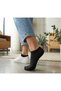 10 Pairs of Solid Color Unisex Black Short Booties Socks - 4