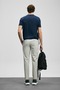 111020321 Bran Modern Graphic T-Shirt T-Shirt Men's T-Shirt Dark Blue - 7