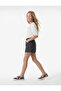 Mini Plaid Shorts Skirt with Pockets and Pleated Detail - 3