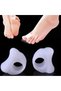 Toe Thumb Separating Corrector Ring Silicone Roller Bunion - 3