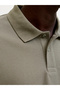 Jack Jones Jjeaustın Polo Ss Noos Men's Vetiver Beige Tshirt 12268130-06 - 5