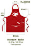 Kitchen Apron Set of 2 Stain-Resistant Water-Repellent Fabric Cat Print Dowry Black Cat Apron - 6
