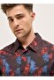Men's Multi-Color Bold Abstract Tie-Dye Print Relax Fit Overshirt for Every Occasion - 5