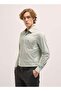 Men's Light Green Tailored Fit Solid Formal Shirt for Every Occasion