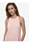 Cotton Sleeveless Floral Embroidery Detailed Embroidered Halter Neck Mini Dress - 2