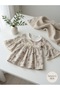 Daisy Bow Lace-Up Dress