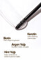 Eyebrow Fixer, Natural, Colorless, Permanent Care, Styling, Wax, Biotin, Keratin and Argan 50 ml - 4