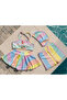 Girl's Quick Dry 4-Piece Bikini Swimsuit Set 86670
