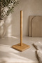 Bamboo Paper Towel Holder, Roll Paper Towel Holder Square - 3