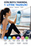 1 Liter Sports Water Bottle Leak-Proof with Locking Lid Bpa-Free School Office Water Bottle Blue