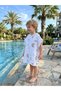 Muslin Beach Poncho, 100% Cotton Children's Bathrobe, Baby Sea Pool Towel