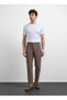 Mink Men's Slim Fit Trousers B35W31008