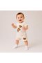 Summer Teddy Bear Suzy Embroidered 100% Cotton Baby Boy Short Sleeve Shorts Top and Bottom Set of 2