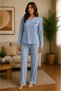 Women's Comfortable Fit Mom Pajama Set for Middle Ages and Older Ages 270 - 2