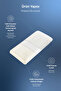 Visco Cairfull Anti-Suffocation Visco Orthopedic Children's Pillow, 66X33X6Cm, White - 6