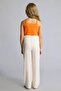 Wide Leg Wrinkled Textured Pants for Girls H4516A826Sm - 4