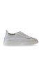 White Flotter Leather Men's Sports Shoes 01Mq4904 - 2