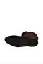 Brown Suede Women's Flat Boots 33Wc12520 - 5