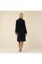 Ladın Bamboo Women's Bathrobe Marın Blue - 5