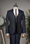 Vest Suit Navy Blue