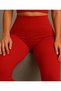 Ribbed High Waist Tummy Control Leggings – Women's Sports & Daily Wear - 4
