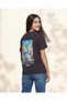Senior Girls Charcoal Stitch Oversized T-Shirt - 3