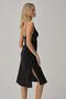 Vegan Silk Satin Six-Piece Bridal Dowry Set - Lx.25261 Black - 3