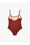 Thin Strap Swimsuit - 6