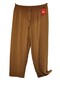 Plus Size Women's Summer Pants with Elastic Waist - 2