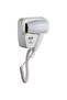 Wall Mounted Hair Dryer with Shaver Plug,1300W Professional Hotel Phon with Wall Bracket,IP21 Safety,White - 4