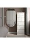 LINDBYN Mirror, gold-colour, 60 x 120 cm - 2