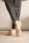 Women's Beige Casual Loafer Shoes with Tassel Accessories
