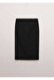 Wool Blend Midi Skirt - 3